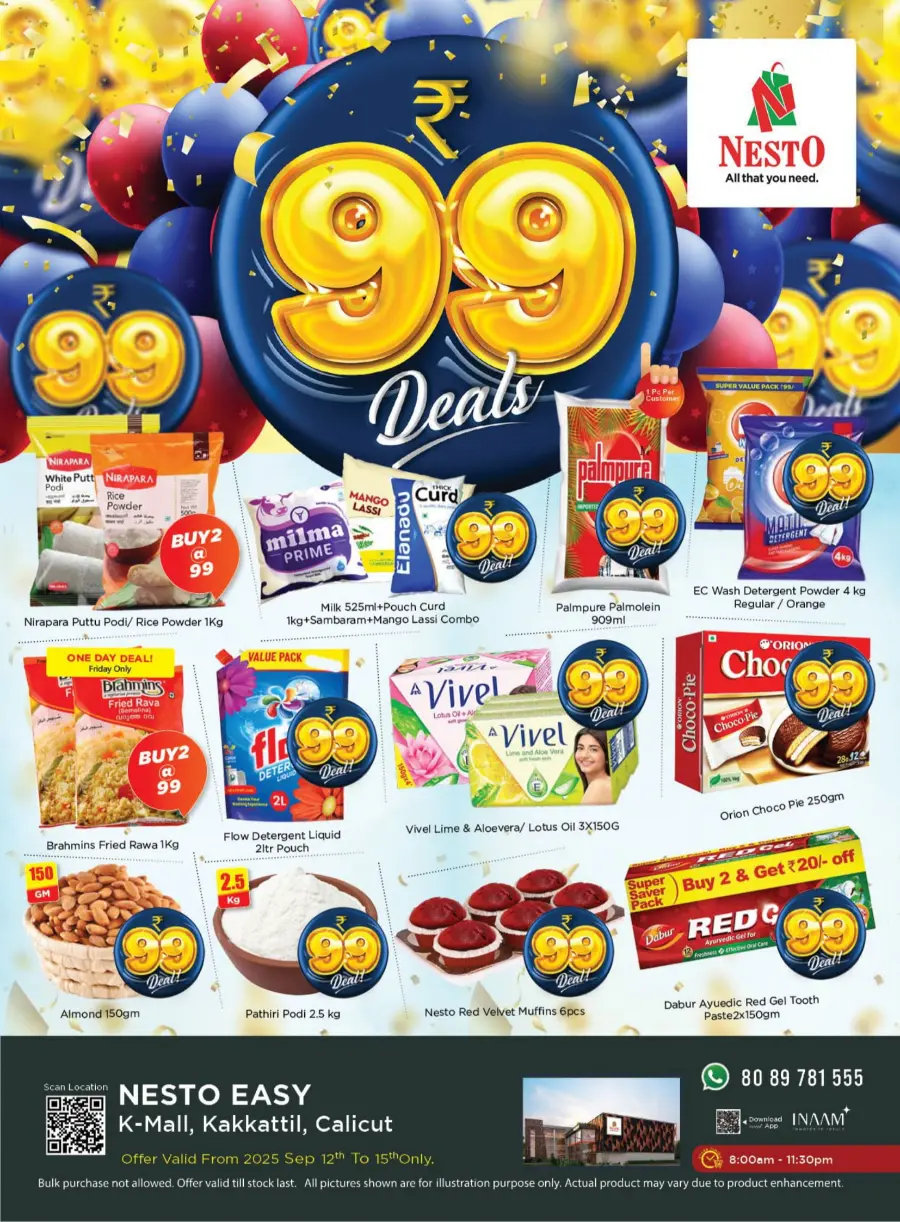 99 Deals – Shop More, Save More In Nesto Easy Calicut