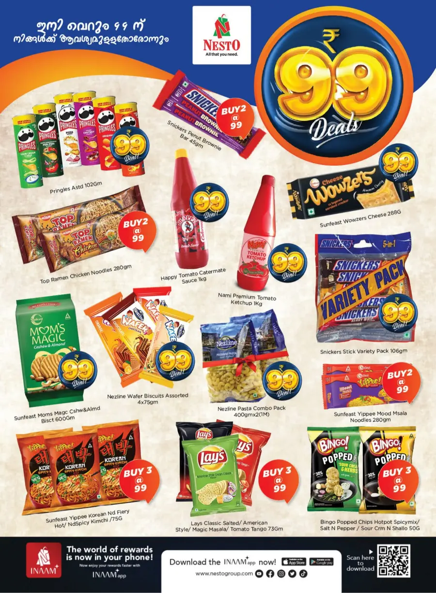 99 Deals – Shop More, Save More In Nesto Easy Calicut