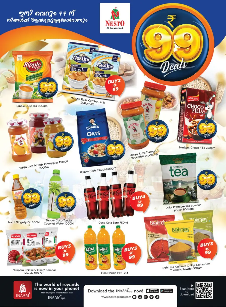 99 Deals – Shop More, Save More In Nesto Easy Calicut