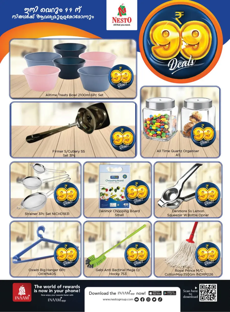 99 Deals – Shop More, Save More In Nesto Easy Calicut