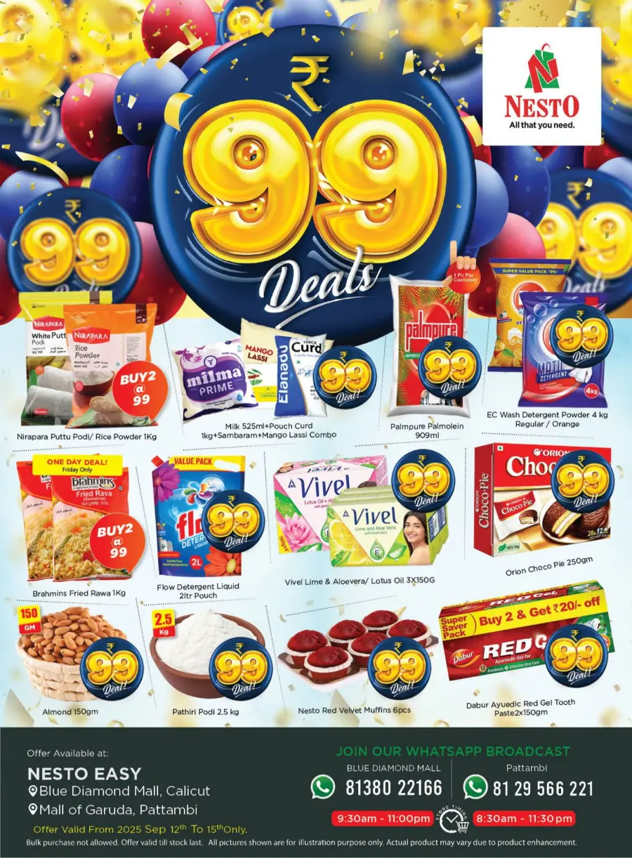 99 Deals In Nesto Easy Calicut