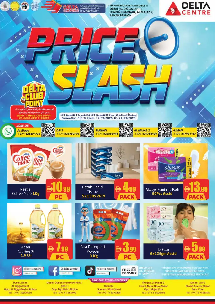 Price Slash Deals In Delta Centre Dubai