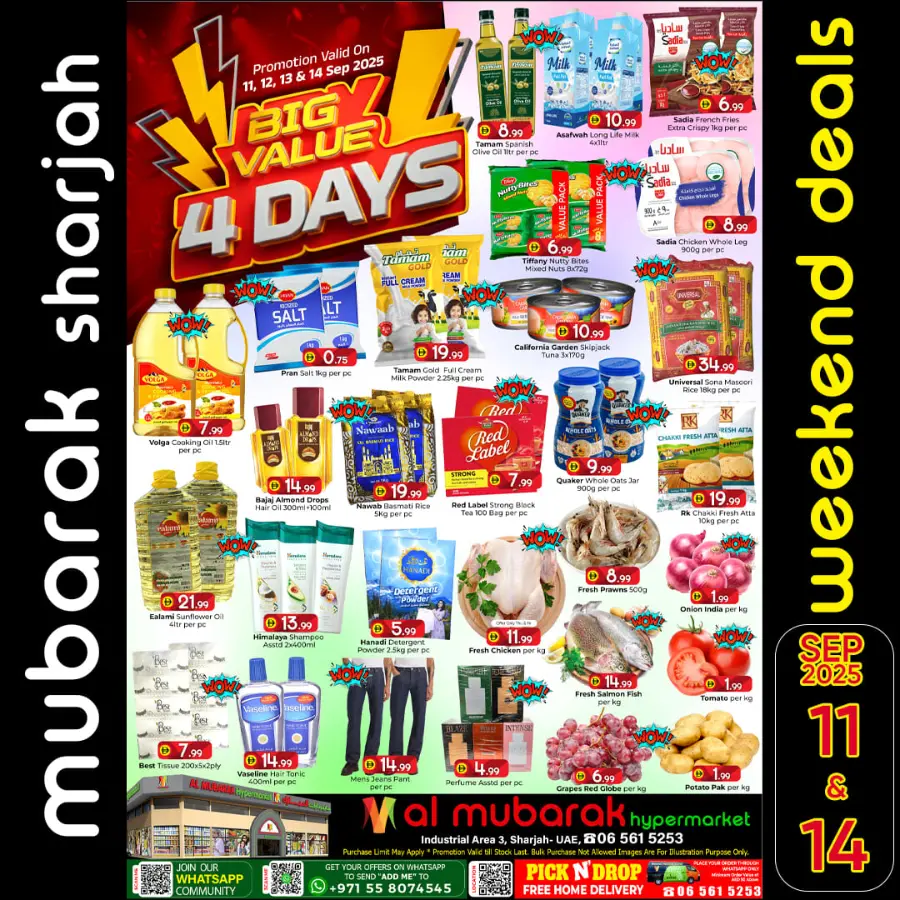 Big Value 4 Days In Mubarak Hypermarket Sharjah / Ajman