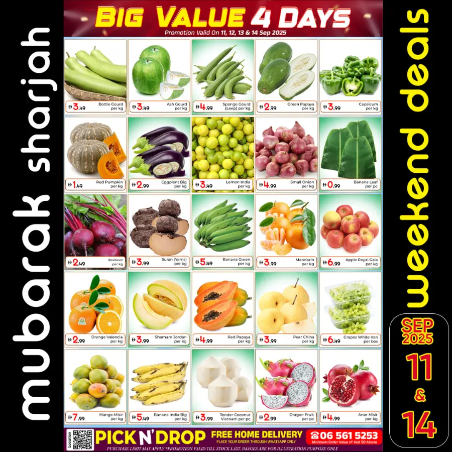 Big Value 4 Days In Mubarak Hypermarket Sharjah / Ajman