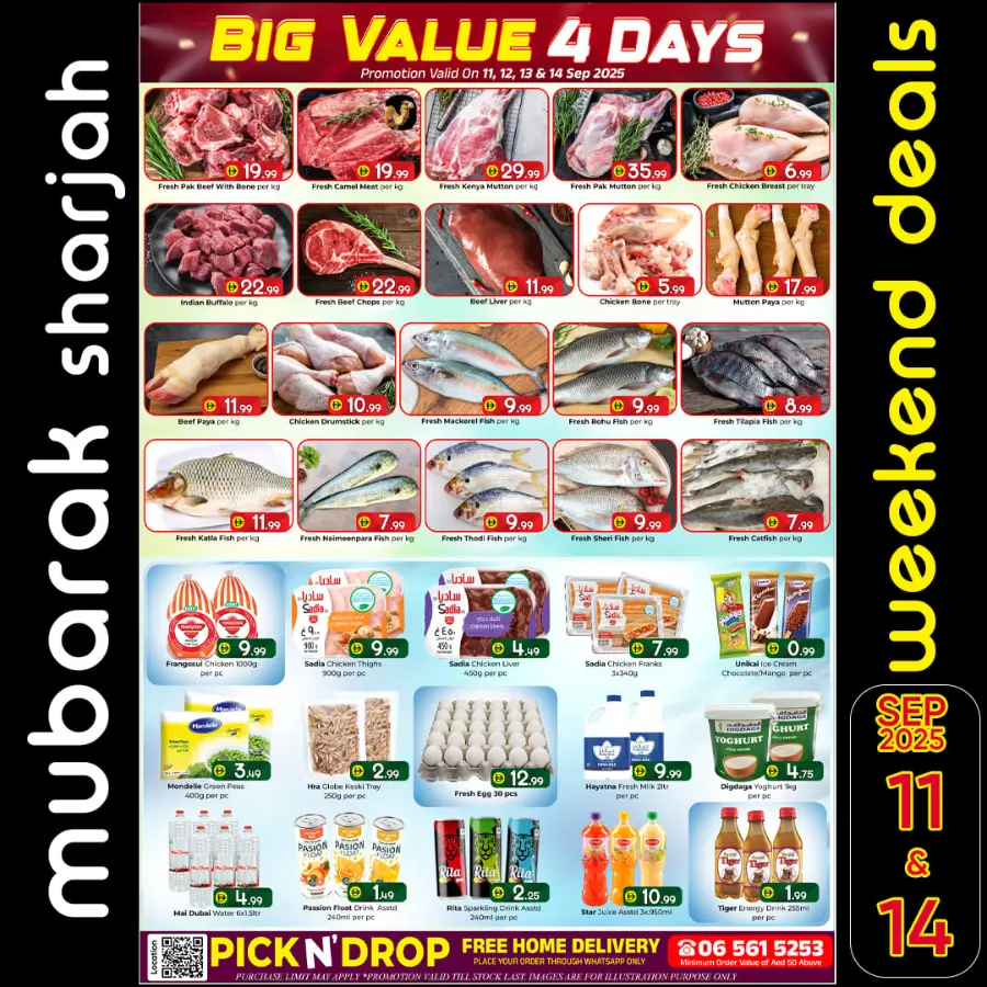 Big Value 4 Days In Mubarak Hypermarket Sharjah / Ajman