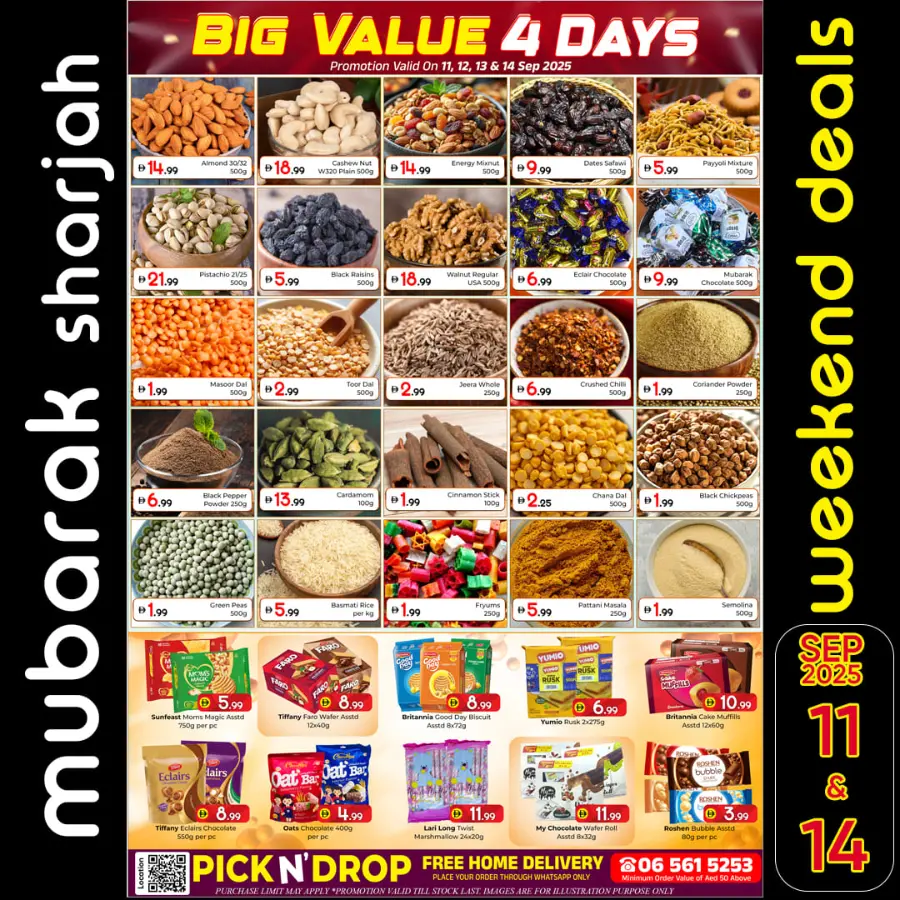 Big Value 4 Days In Mubarak Hypermarket Sharjah / Ajman
