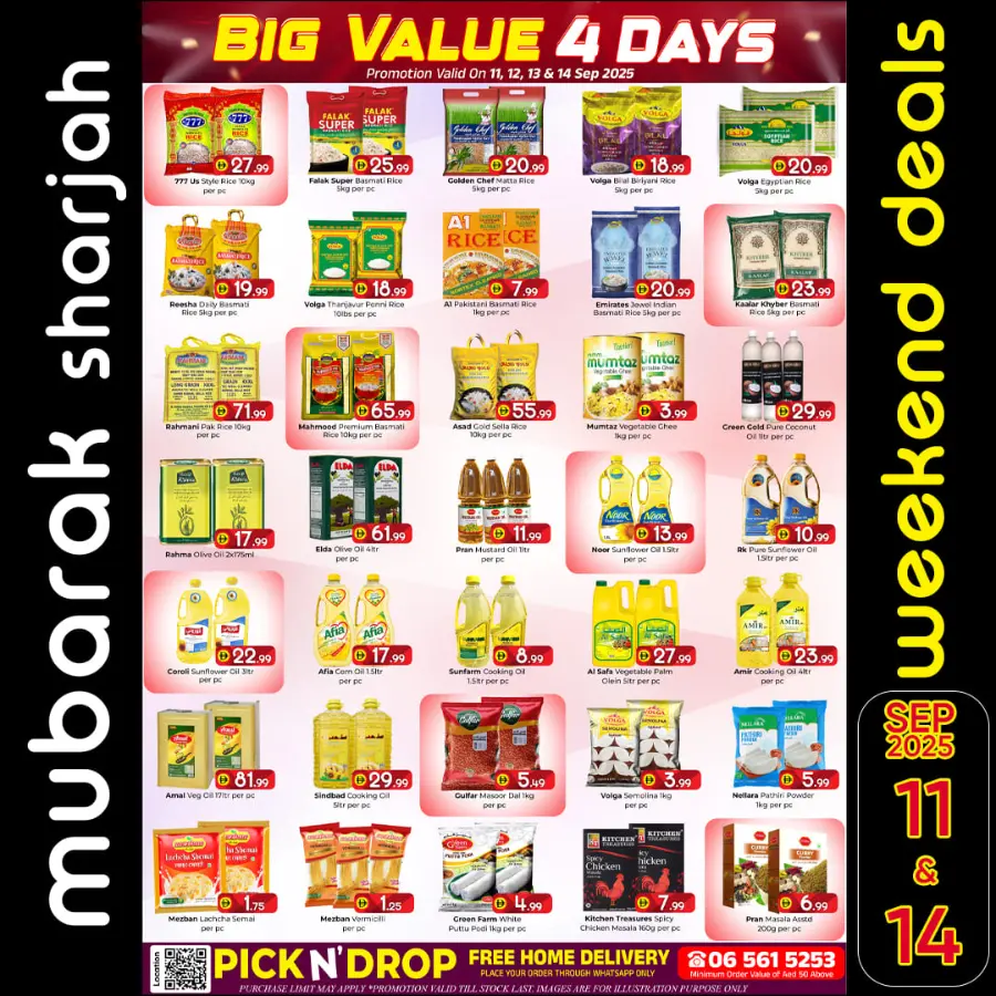 Big Value 4 Days In Mubarak Hypermarket Sharjah / Ajman