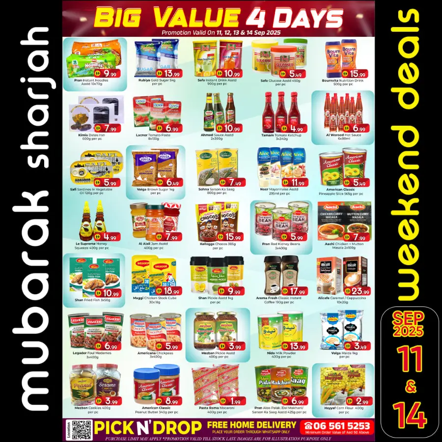 Big Value 4 Days In Mubarak Hypermarket Sharjah / Ajman