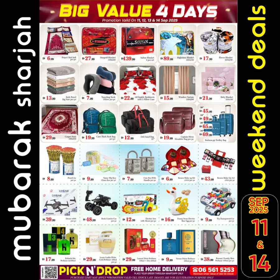 Big Value 4 Days In Mubarak Hypermarket Sharjah / Ajman