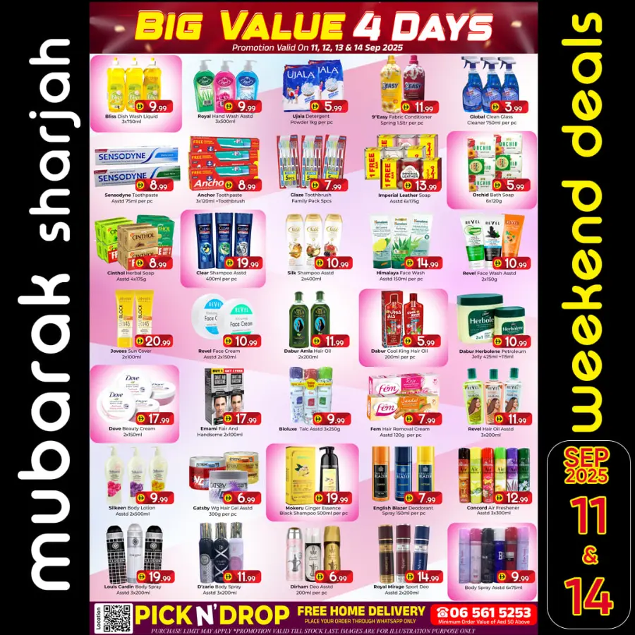 Big Value 4 Days In Mubarak Hypermarket Sharjah / Ajman