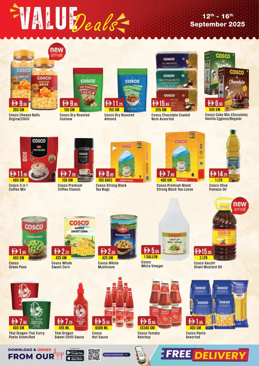 Value Deals In West Zone Supermarket Dubai