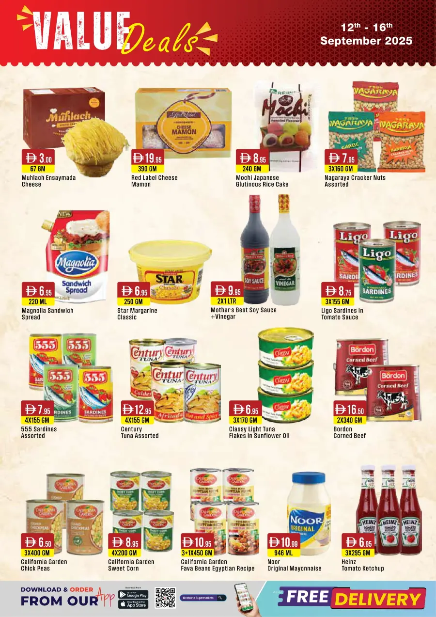 Value Deals In West Zone Supermarket Dubai