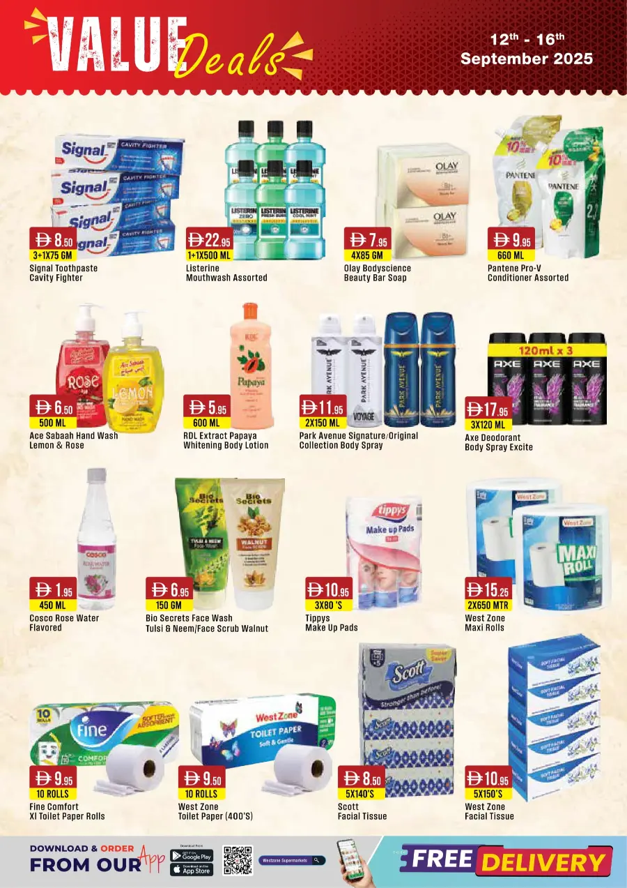 Value Deals In West Zone Supermarket Dubai
