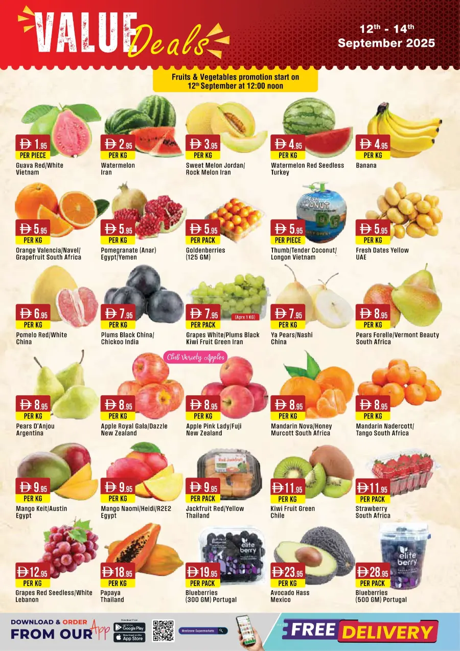 Value Deals In West Zone Supermarket Dubai