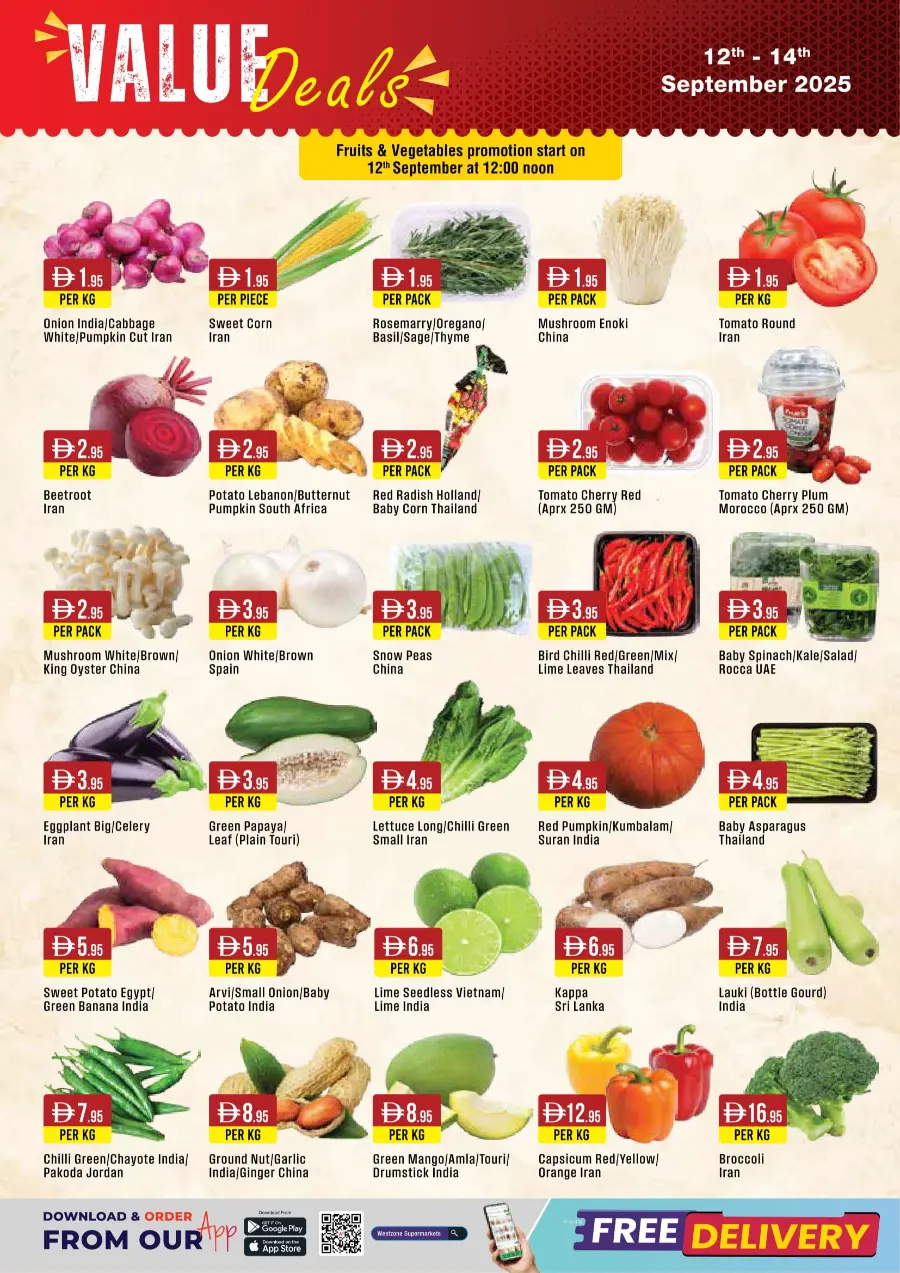 Value Deals In West Zone Supermarket Dubai