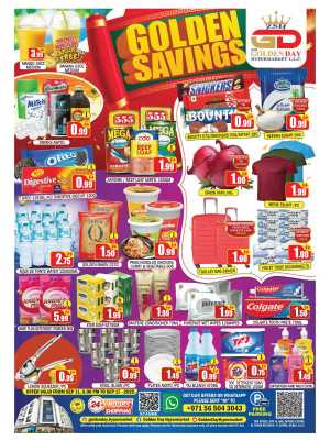 Golden Savings In ZSH Golden Day Hypermarket Dubai