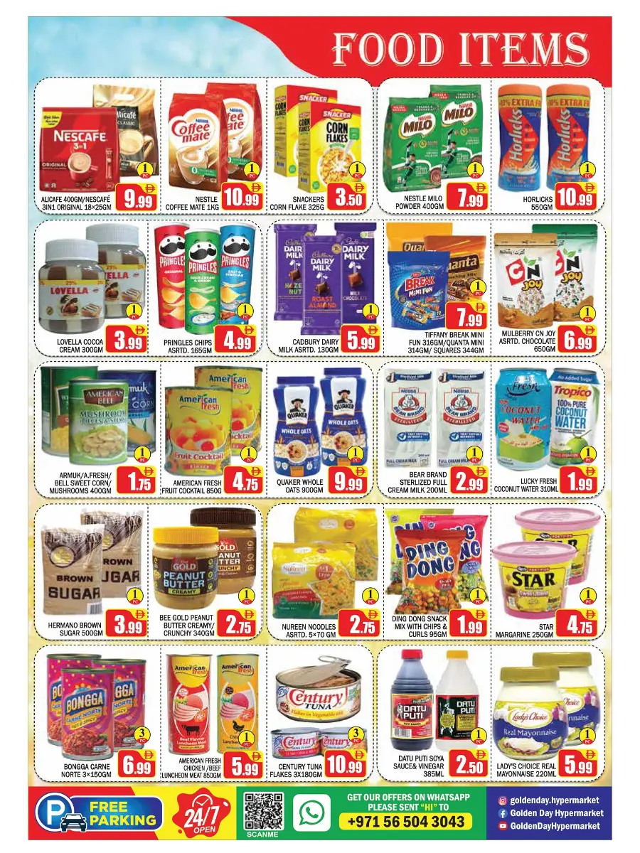 Golden Savings In ZSH Golden Day Hypermarket Dubai