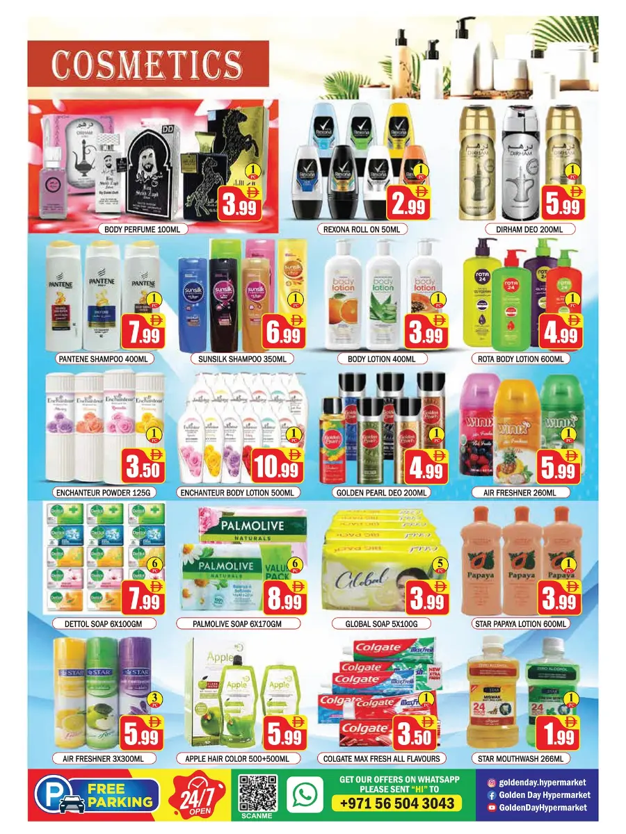Golden Savings In ZSH Golden Day Hypermarket Dubai