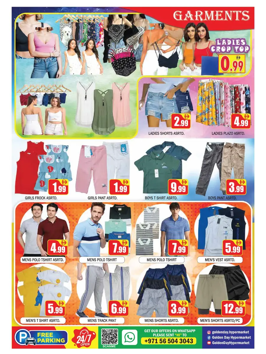 Golden Savings In ZSH Golden Day Hypermarket Dubai