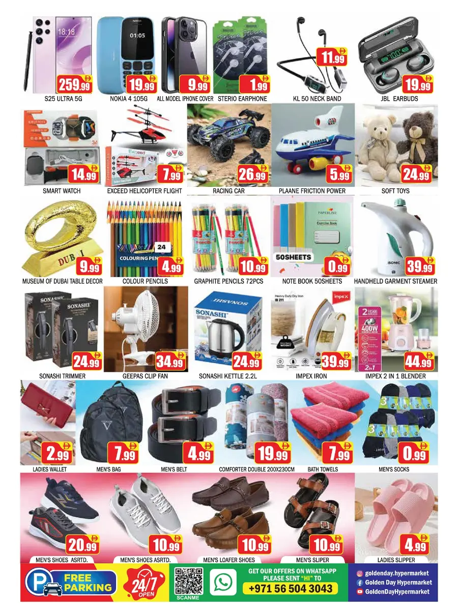 Golden Savings In ZSH Golden Day Hypermarket Dubai