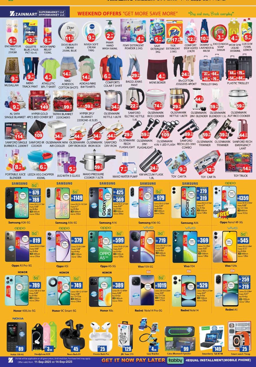 Flash Sale In Zain Mart Super Market Ras al Khaimah