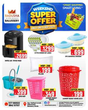 Super Offer In Badusha Hypermarket Calicut