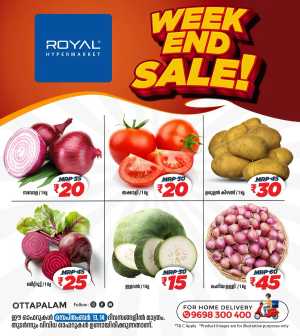 Weekend sale In Royal Hypermarket Palakkad