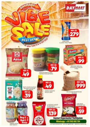 Vibe Sale In Daymart Hypermarket Calicut