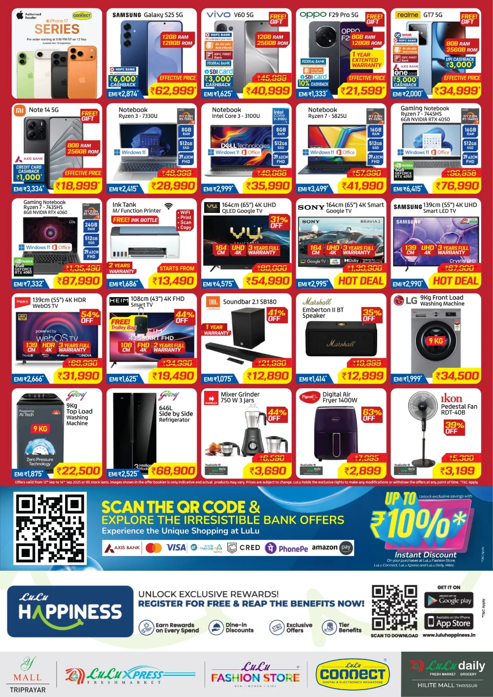 Weekend Special Deals In Lulu Hypermarket Thrissur