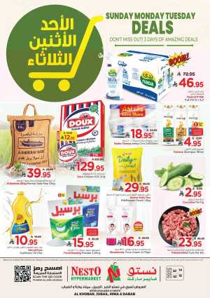 Big 3 Days Offer In Nesto Hypermarket Dammam,Jubail,Al Khobar