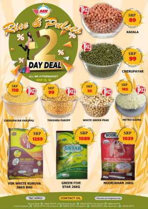 Fresh Deals In MR Hypermarket Calicut