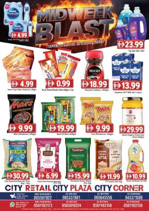 Midweek blast In City Retail Dubai,Sharjah / Ajman