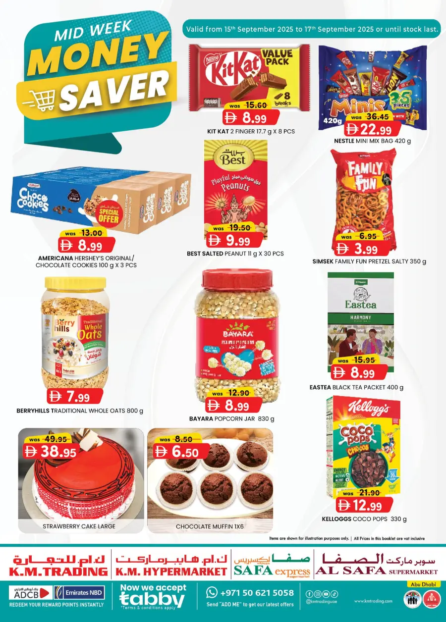 Mid Week Money Saver In K.M Trading Abu Dhabi