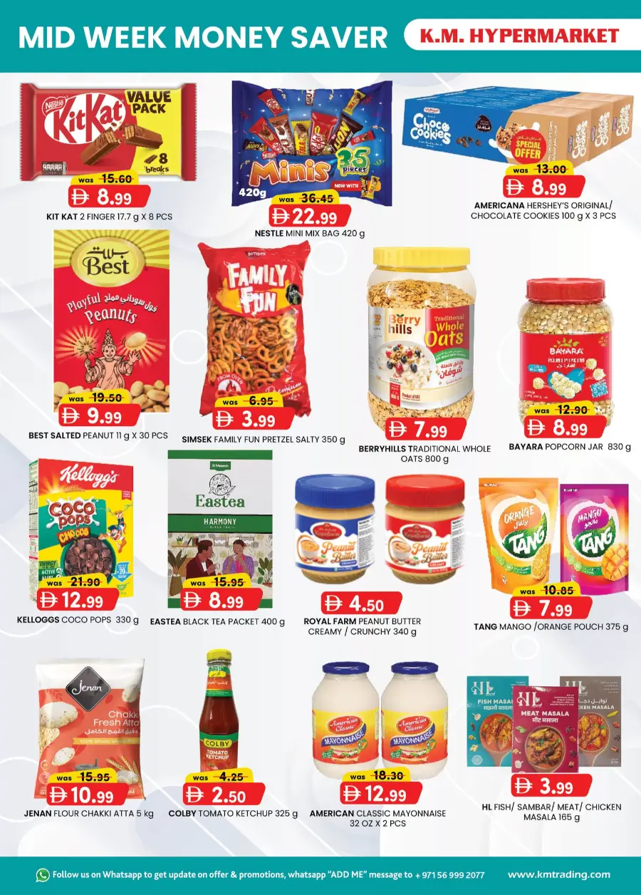 Mid Week Money Saver In K.M Trading Abu Dhabi