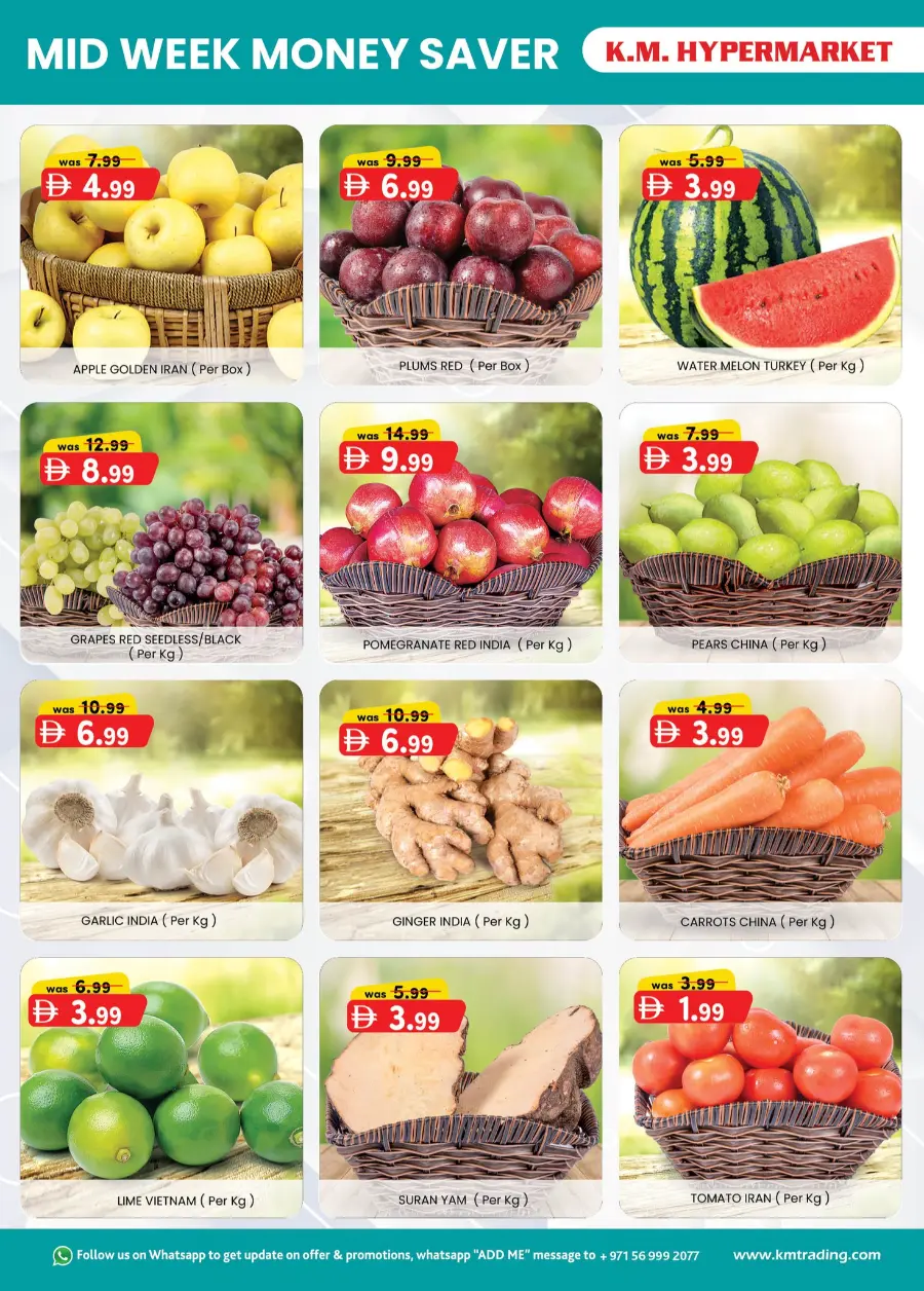 Mid Week Money Saver In K.M Trading Abu Dhabi