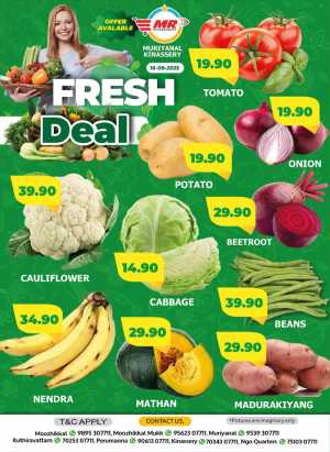 Fresh Deals In MR Hypermarket Calicut