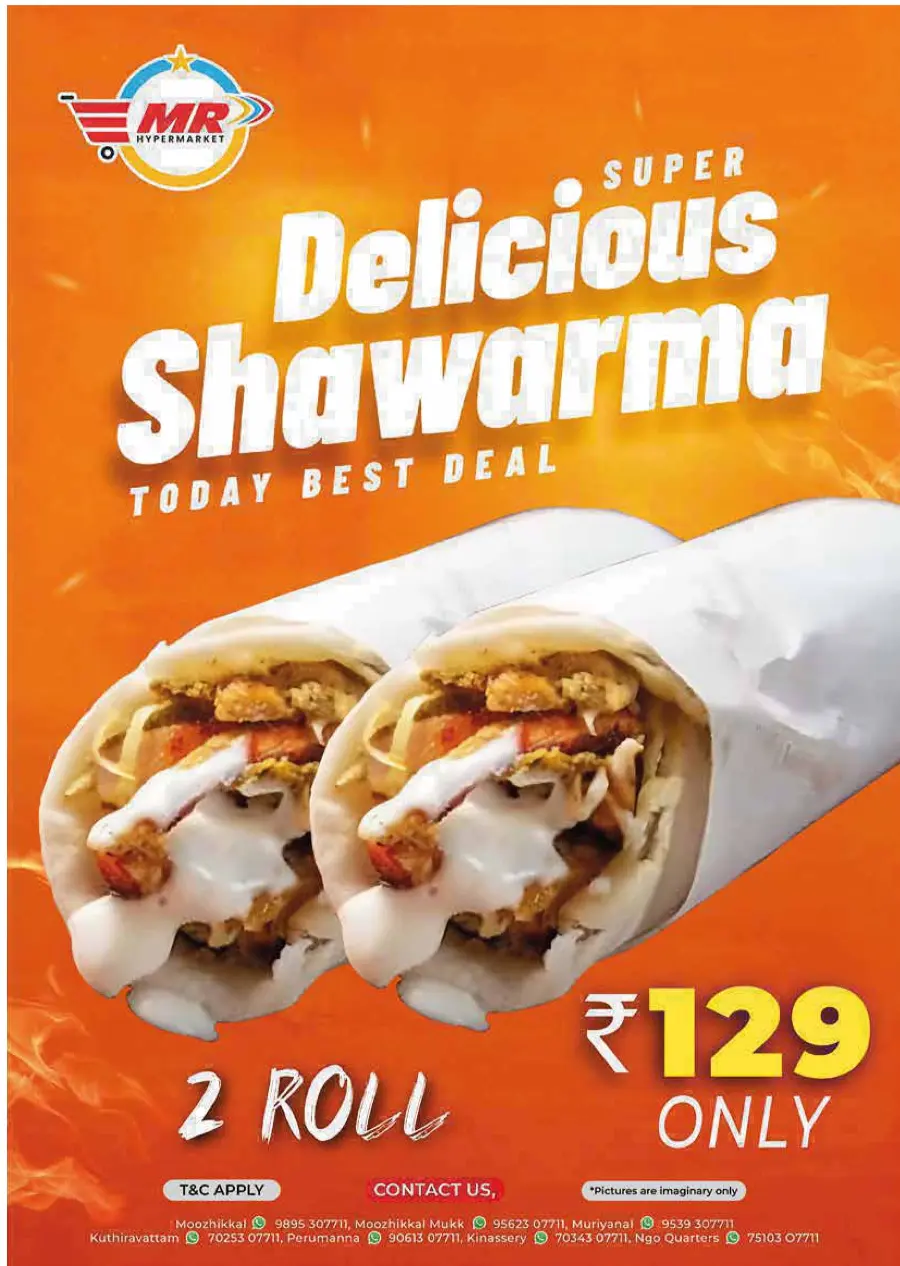 Mega Sale In MR Hypermarket Calicut
