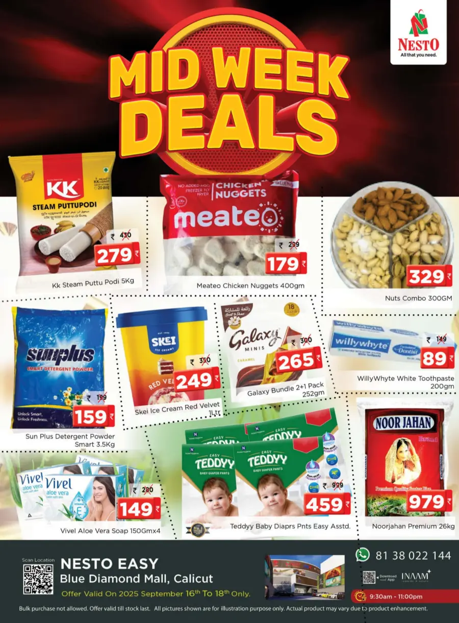 Mid Week Deals In Nesto Easy Calicut
