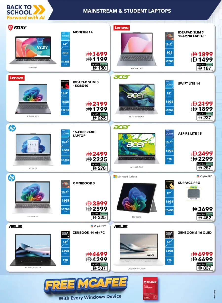 Biggest AI Showcase – Back to School Deals In Sharaf DG Ras al Khaimah
