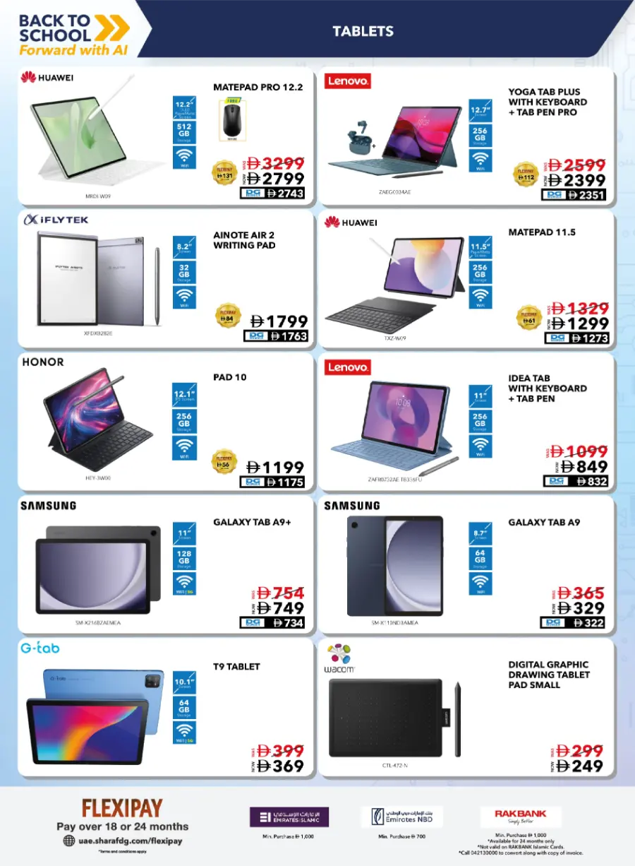 Biggest AI Showcase – Back to School Deals In Sharaf DG Ras al Khaimah