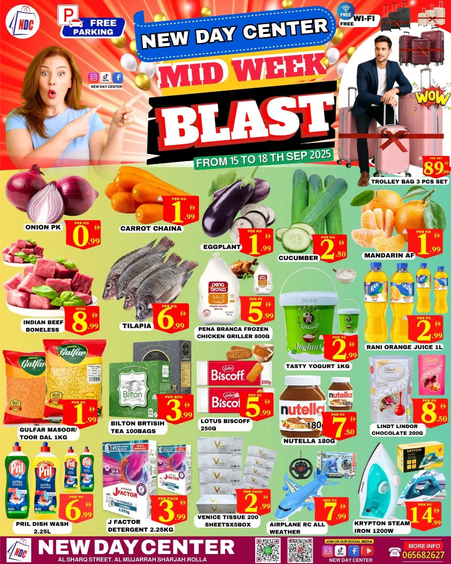Mid Week Blast In New Day Centre Sharjah / Ajman