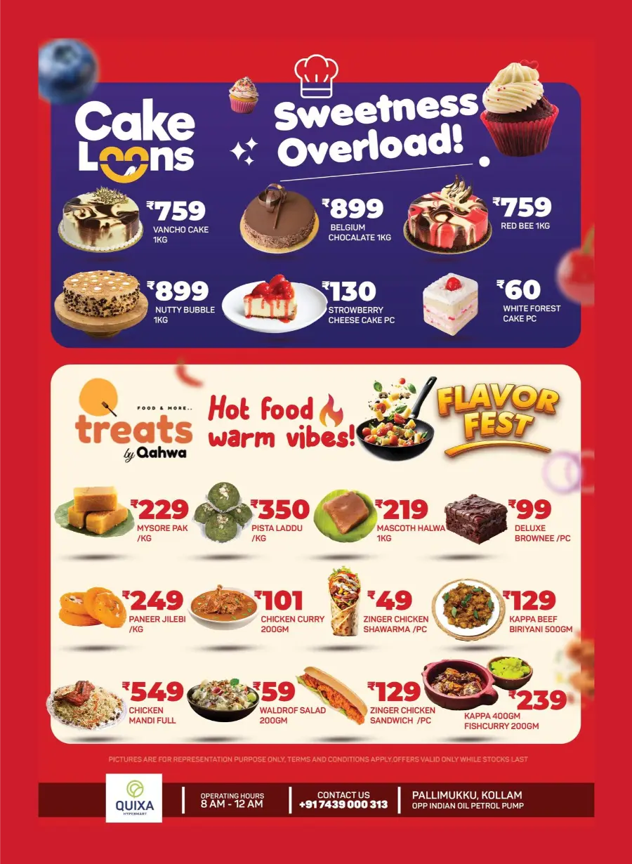 Aniversary Deals In QUIXA Hypermart Kollam
