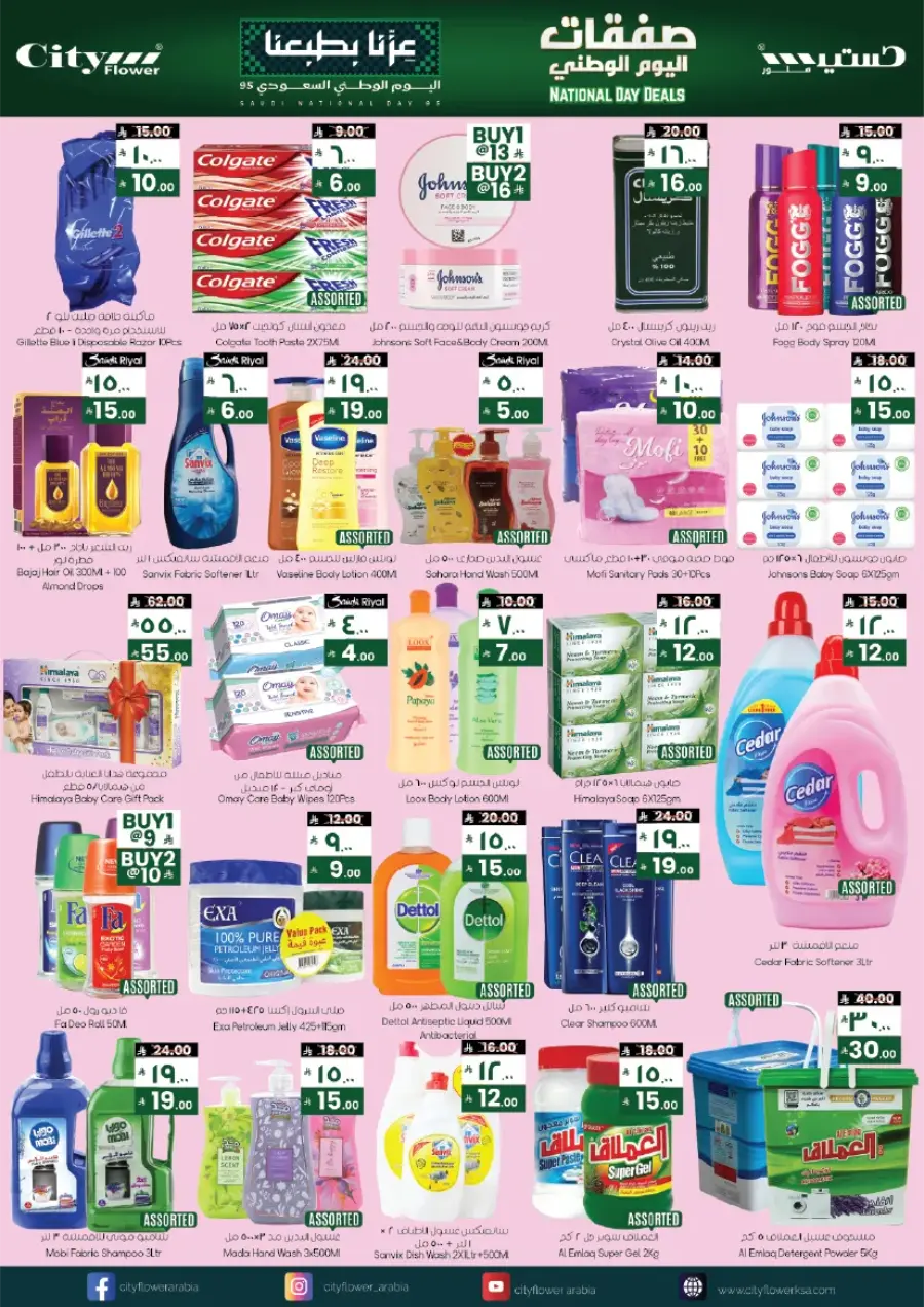 National Day Deals In City flower Sakaka