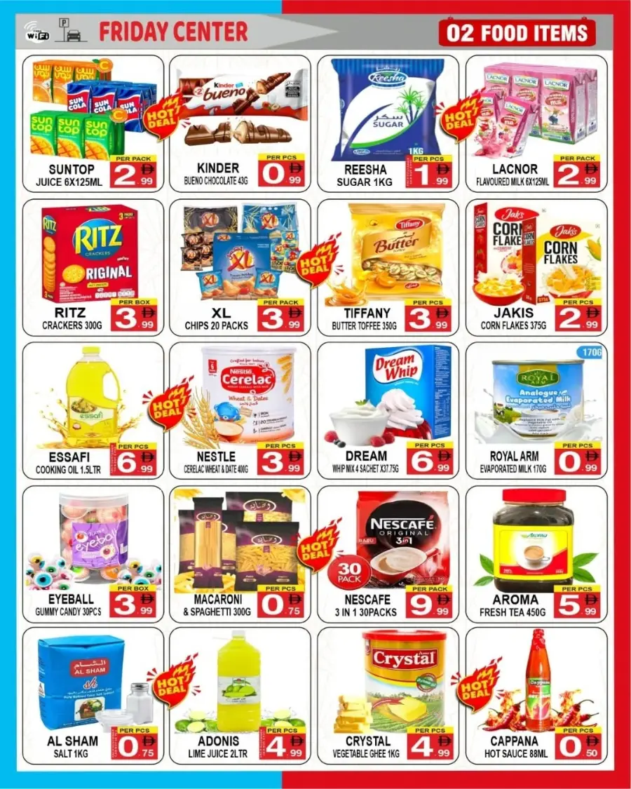Weekly Offers In Friday Center Sharjah / Ajman