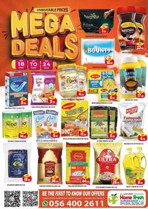 Mega Deals In Home Fresh Abu Dhabi