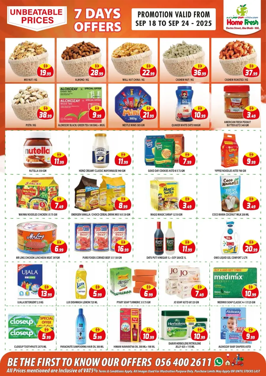 Mega Deals In Home Fresh Abu Dhabi