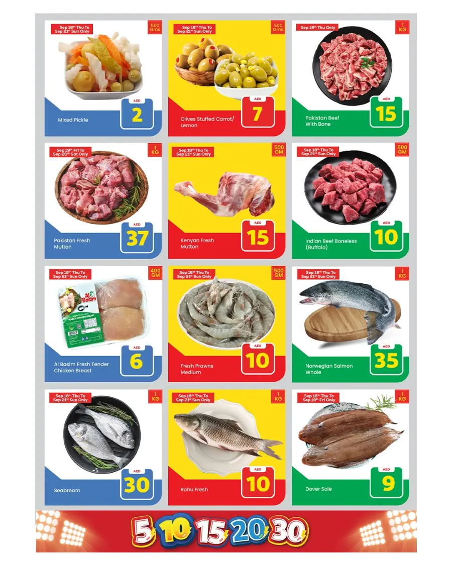 Crazy Figures – 5,10,15,20,30 Deals In Mark & Save Sharjah / Ajman