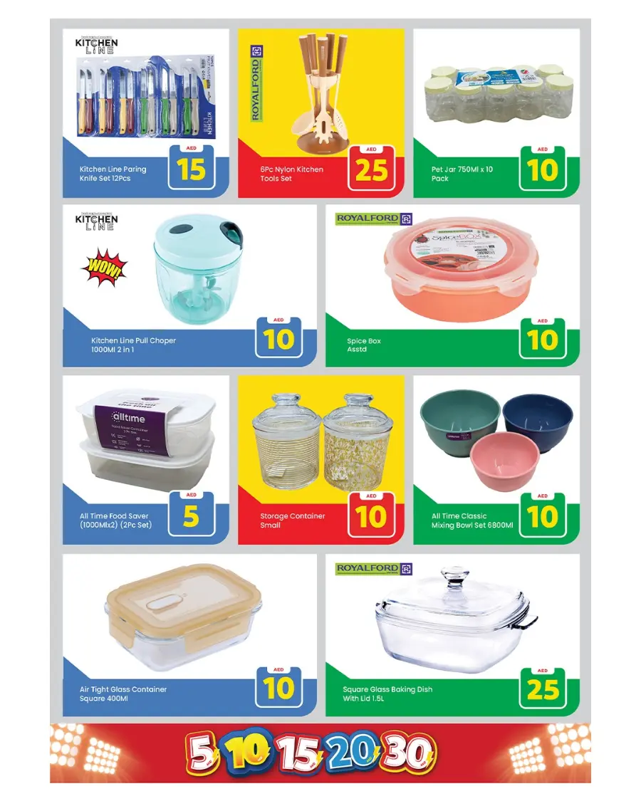 Crazy Figures – 5,10,15,20,30 Deals In Mark & Save Sharjah / Ajman
