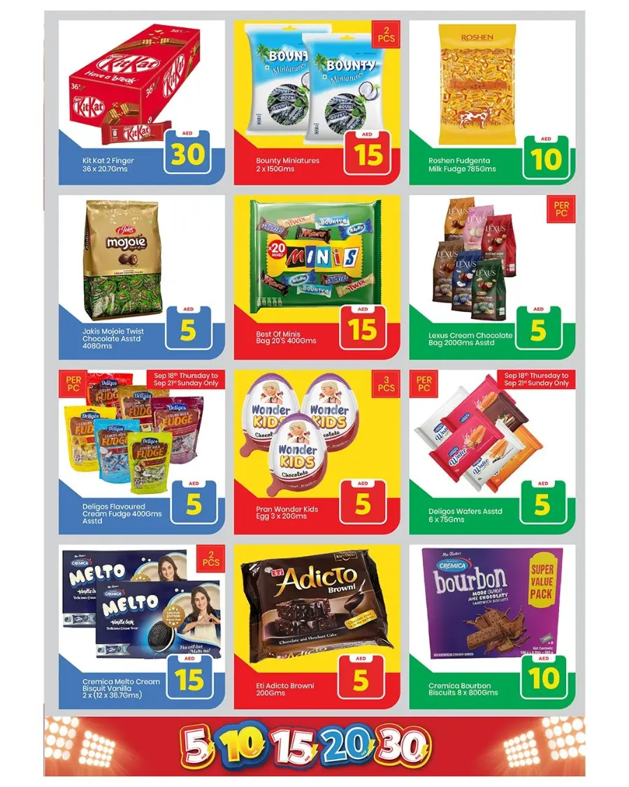 Crazy Figures – 5,10,15,20,30 Deals In Mark & Save Sharjah / Ajman