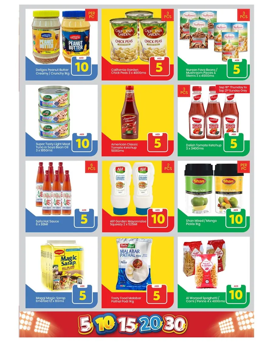 Crazy Figures – 5,10,15,20,30 Deals In Mark & Save Sharjah / Ajman